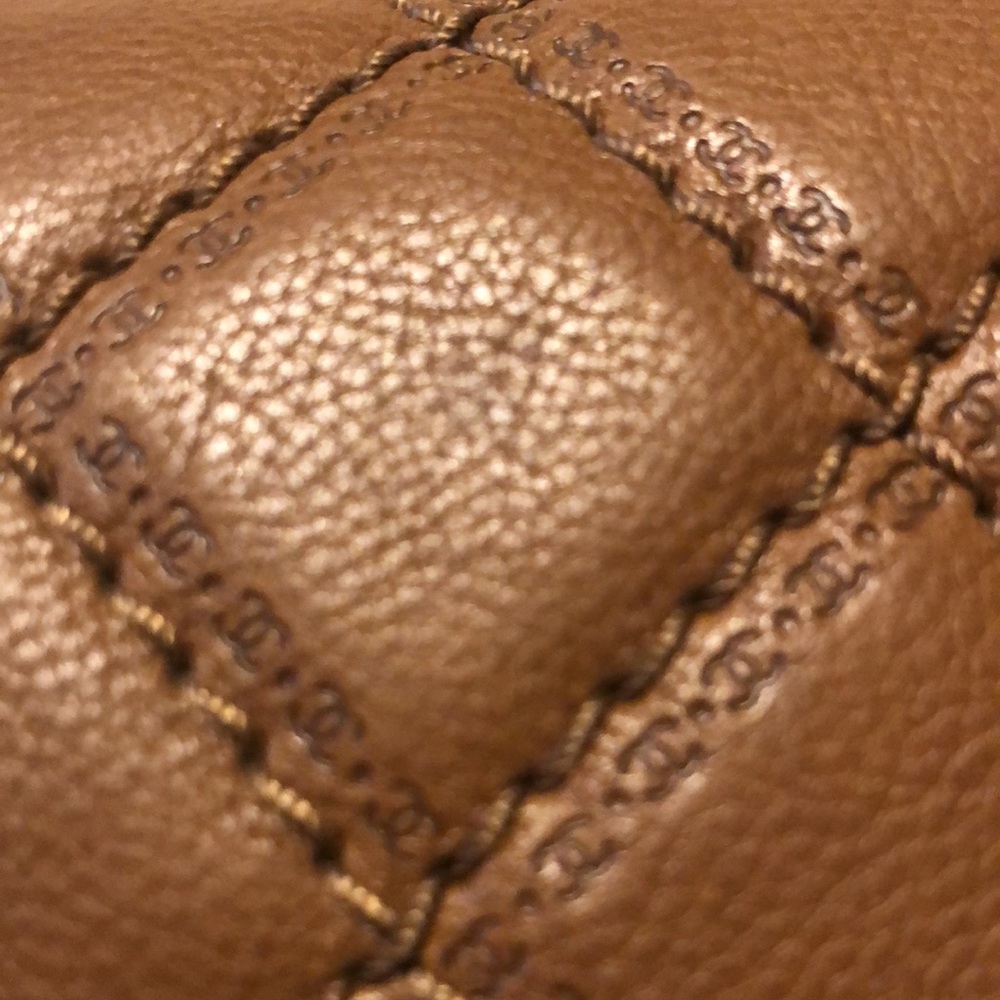 Chanel Brown Stitch Rue Cambon Flap crossbody Bag - Picture 15 of 16